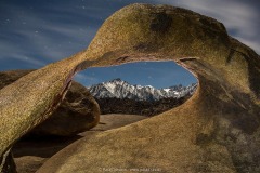 Mobius Arch at Night.