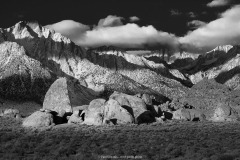 Sail Rock B&W, Alabama Hills