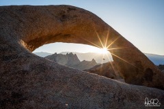 Sunrays Mobius Arch