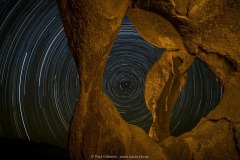 Cyclops Arch Star Trail