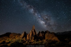 Milky way  in the Alabama Hills.
