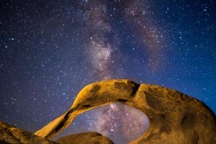 Milky Way Over Mobius Arch