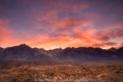 Eastern Sierra Sunset