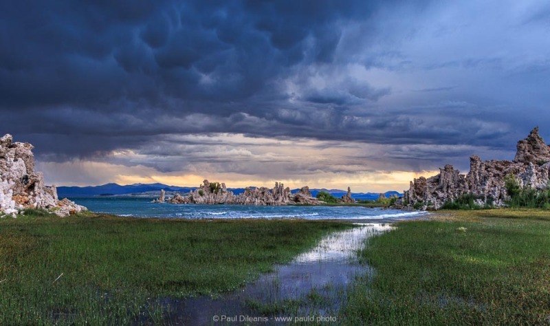 Stormy Weather over Mono Lake