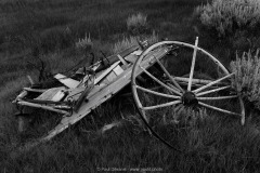 Old Wagon B&W