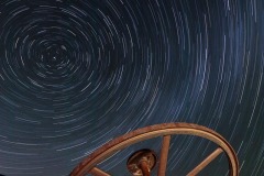 Star Trails Bodie California