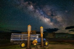 Gas Pumps and Milky Way