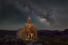 Church and Milky Way Church and Milky Way