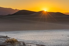 Sunrise over Mesquite Dunes Sunrise over Mesquite Dunes