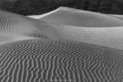 Dunes Death Valley B&W