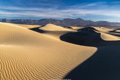 Sunrise in Mesquite Dunes