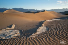 Sand Patterns and Hard Pan