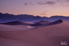 Sunrise in Mesquite Flat Dunes