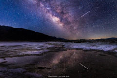 ISS Over Death Valley