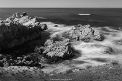 Rocky Coast B&W