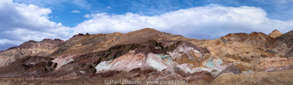 artist palette, colorful mountain, landscape