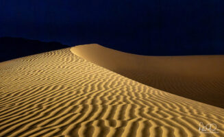 The Story Behind the Image: Death Valley Dunes at Night