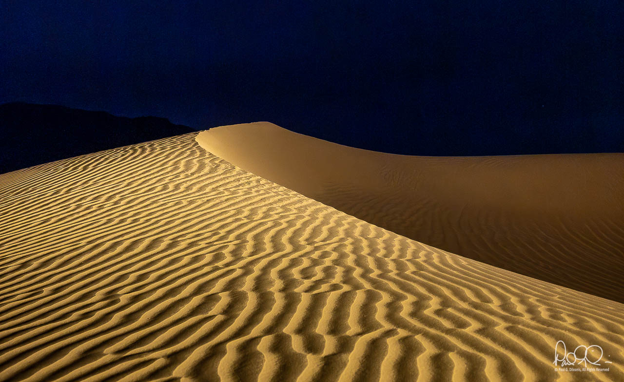 The Story Behind the Image: Death Valley Dunes at Night